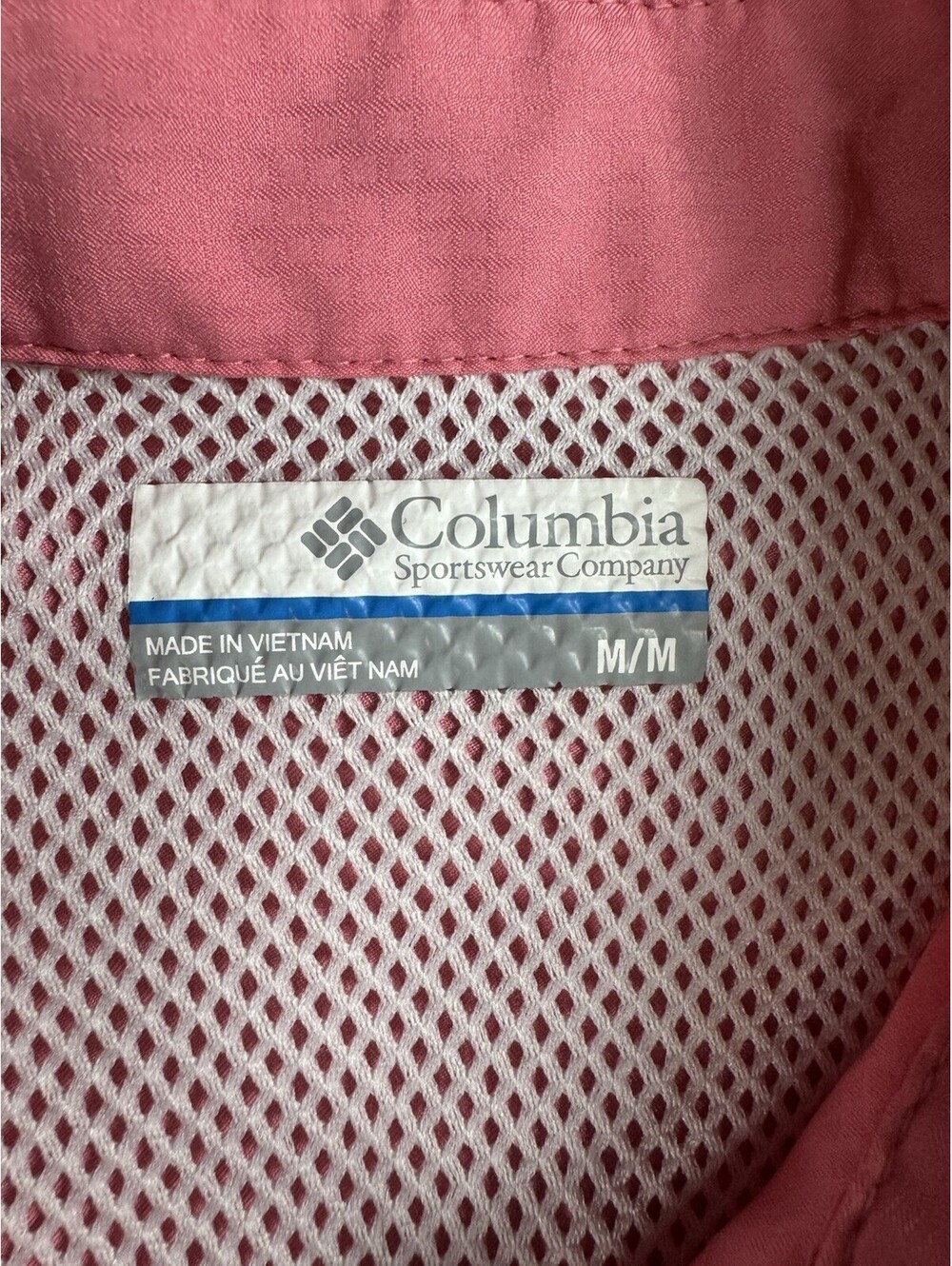 Columbia PFG Tamiami Womens Medium Pink  Fishing Shirt Vented Long Sleeve - Picture 9 of 9